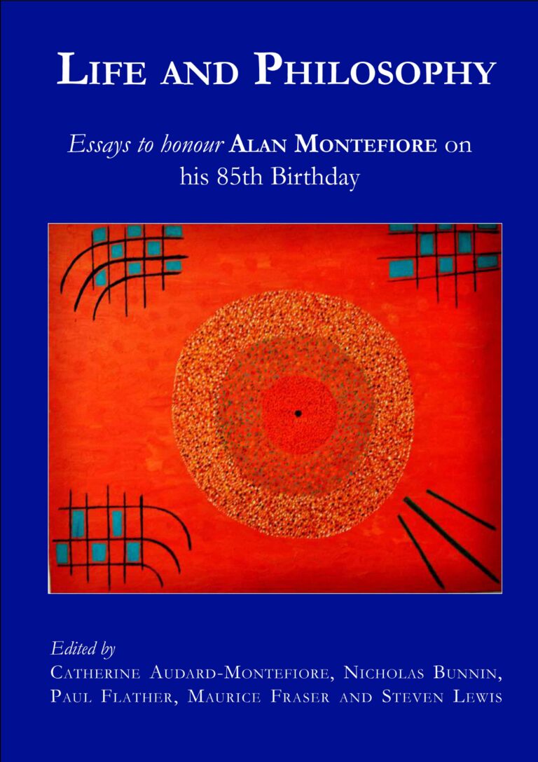 LIFE AND PHILOSOPHY - Book cover